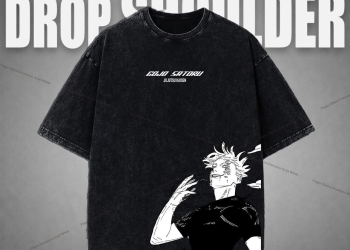 Anime Black Drop shoulder (Premium)